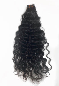 Naturally Curly Keratin Strip Extensions (20pcs)